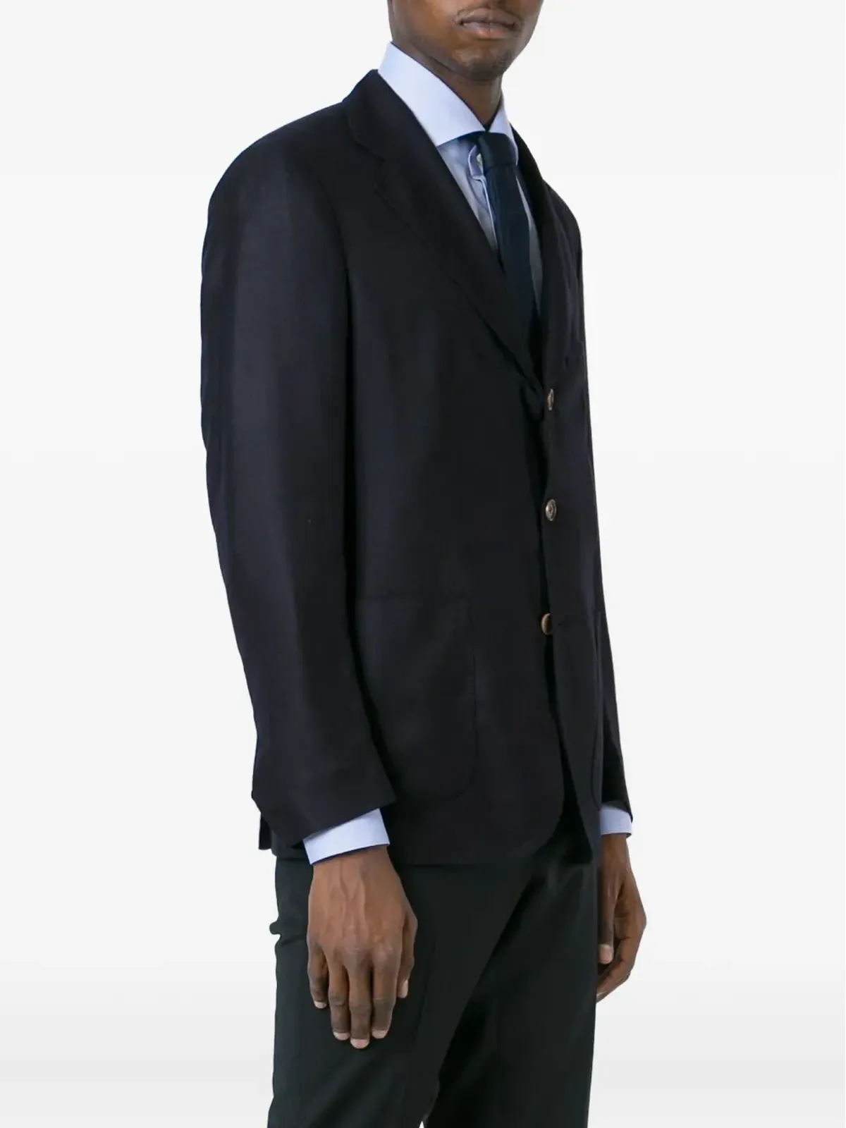 Loro Piana シングルブレストブレザー ブルー - 画像3