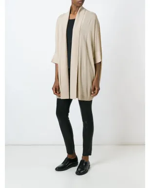 Ralph Lauren Collection カーディガンコート（四分袖・ドレープ） - Neutrals - サムネイル1