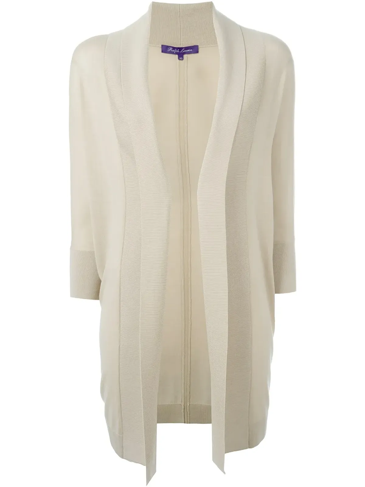 Ralph Lauren Collection カーディガンコート（四分袖・ドレープ） - Neutrals - 画像2