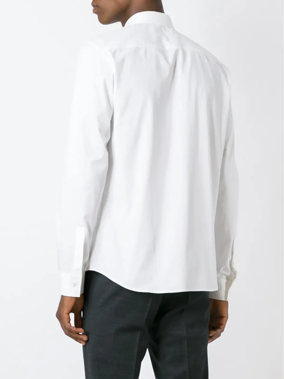 Givenchy コントラスト衿シャツ（ホワイト） - 画像4