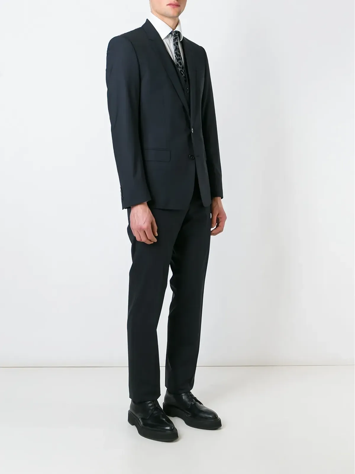 Dolce & Gabbana スリーピーススーツ ブルー - 画像3