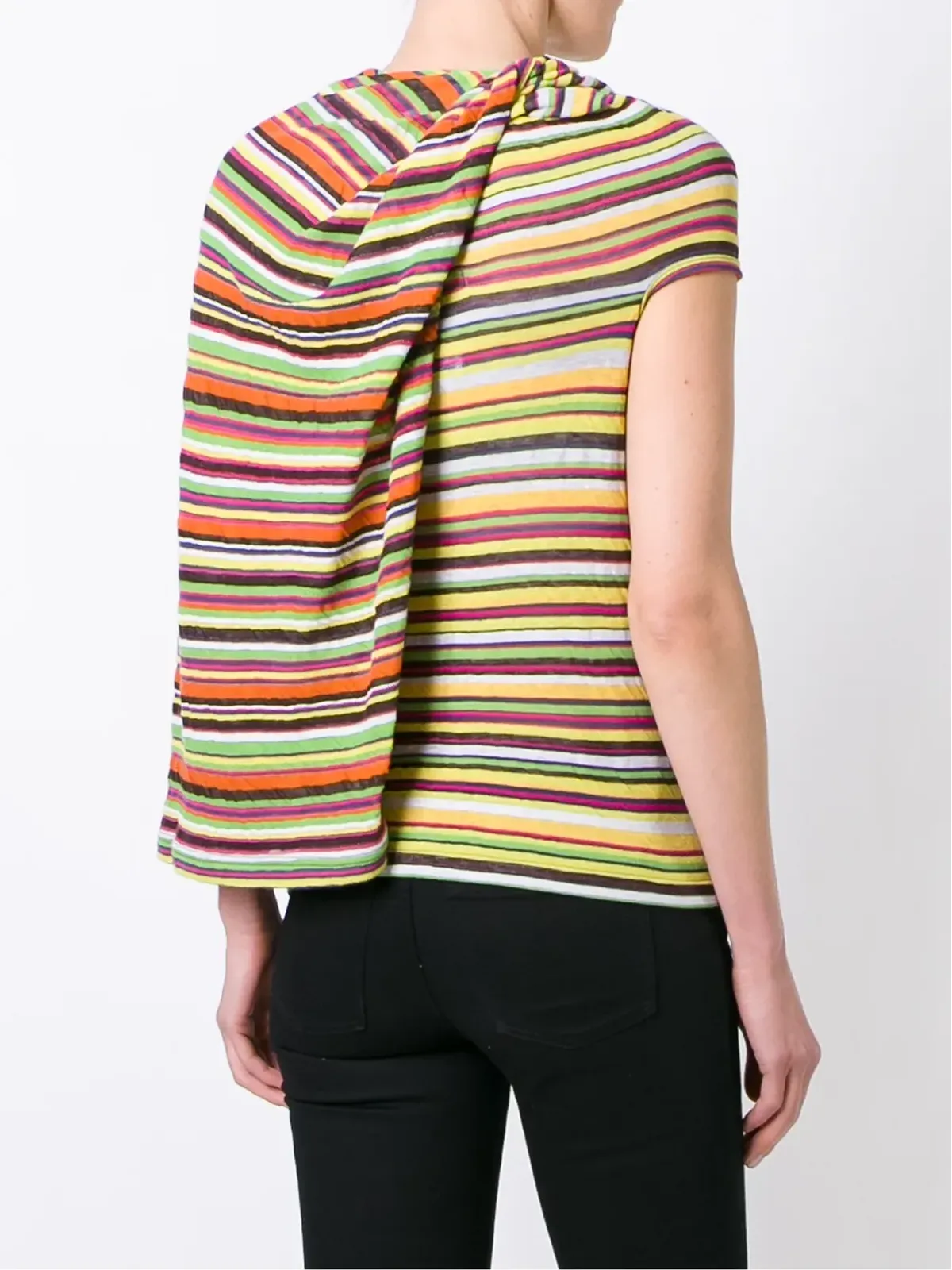 Junya Watanabe ストライプトップ - 画像4