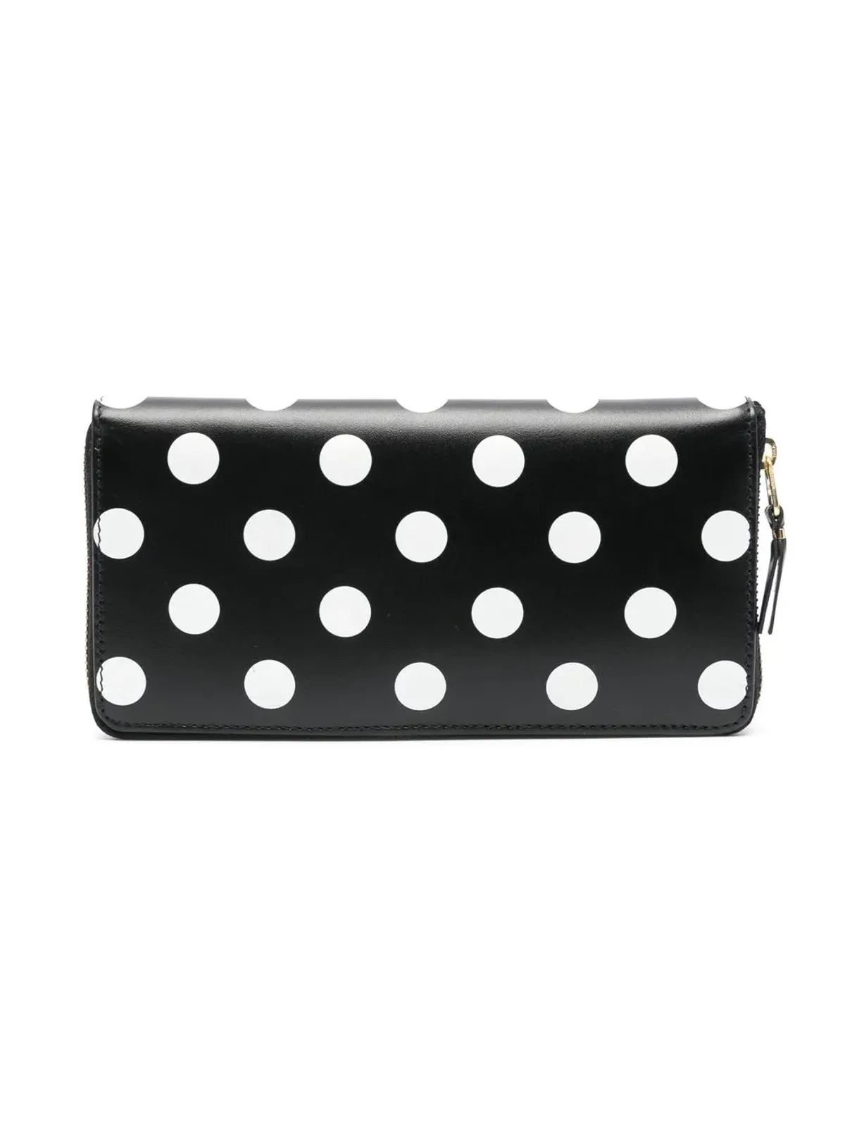 Comme Des Garçons Wallet ポルカドット コンチネンタル ウォレット ブラック - 画像2