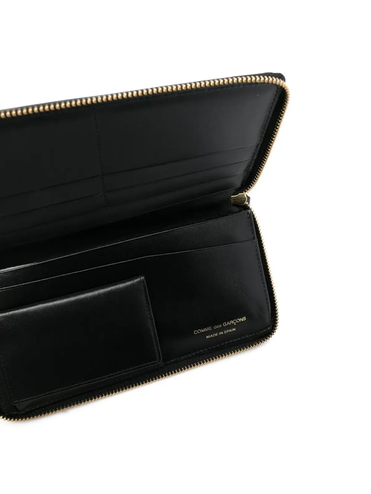 Comme Des Garçons Wallet ポルカドット コンチネンタル ウォレット ブラック - 画像3