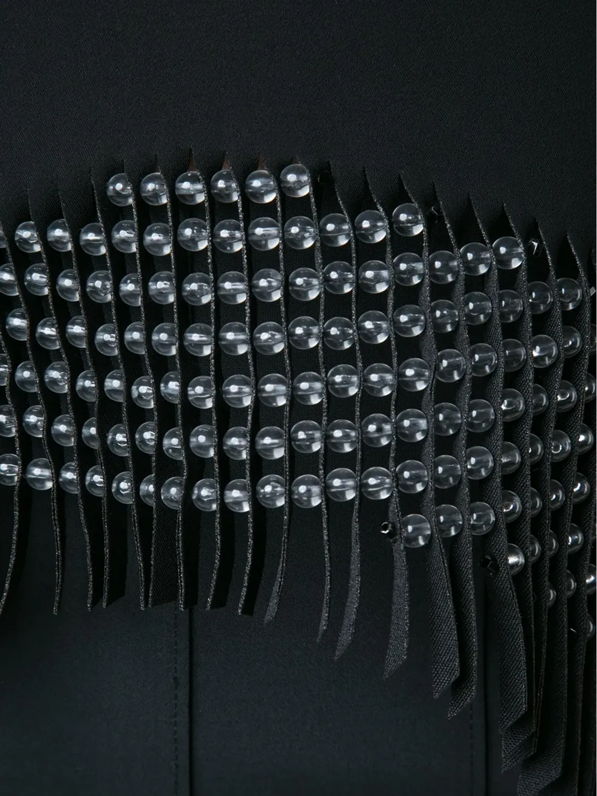 Noir Kei Ninomiya アシンメトリーブラウス - 画像5
