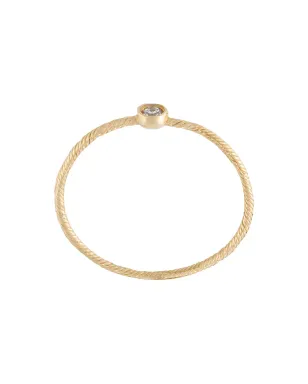 Wouters & Hendrix Gold シングルダイヤモンドリング - サムネイル1