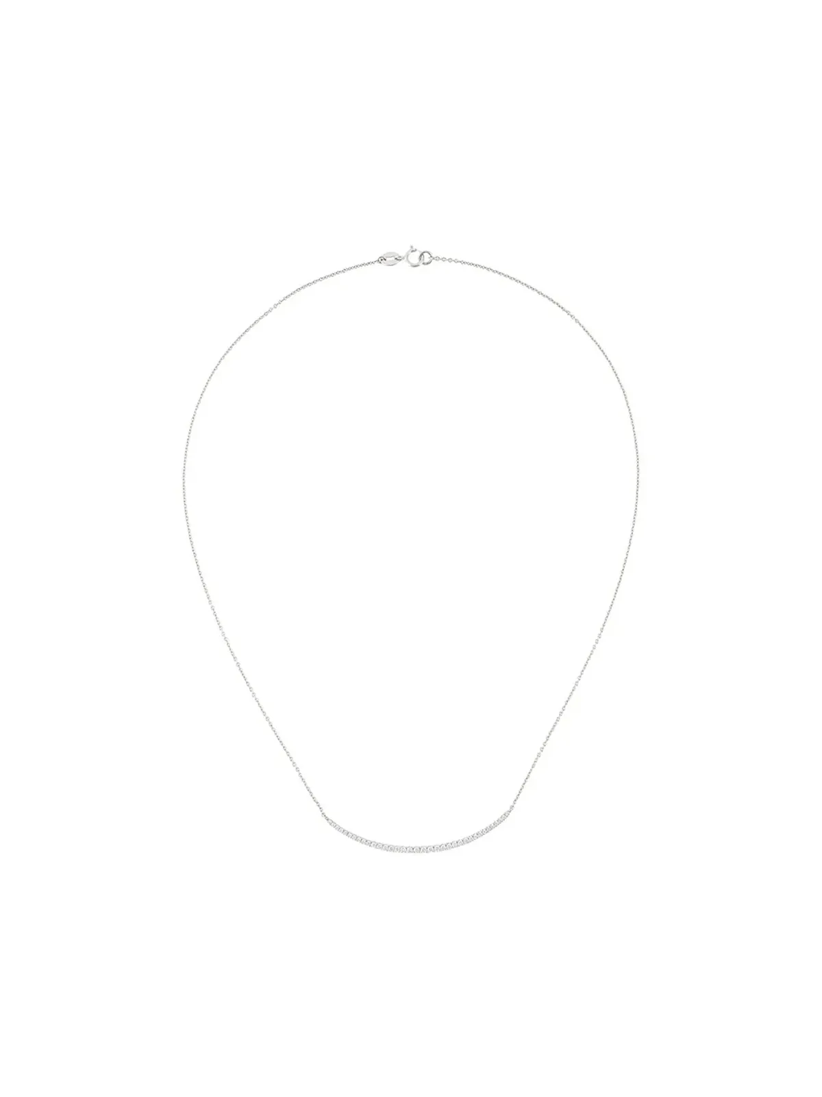 Wouters & Hendrix Gold ダイヤモンド パヴェ ネックレス - 画像1