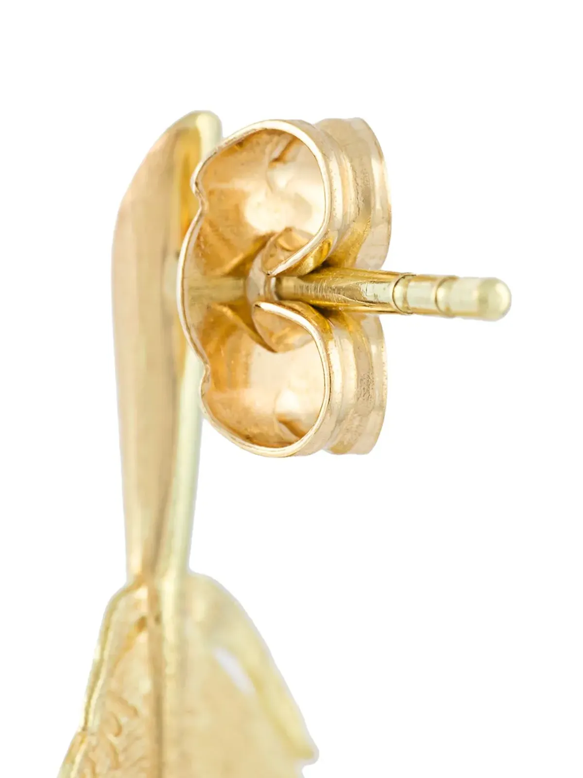 Wouters & Hendrix Gold フェザー ダイヤモンド イヤリング - 画像4