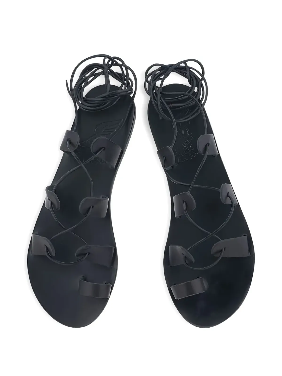 Ancient Greek Sandals アルセイオン レースアップサンダル - 画像3