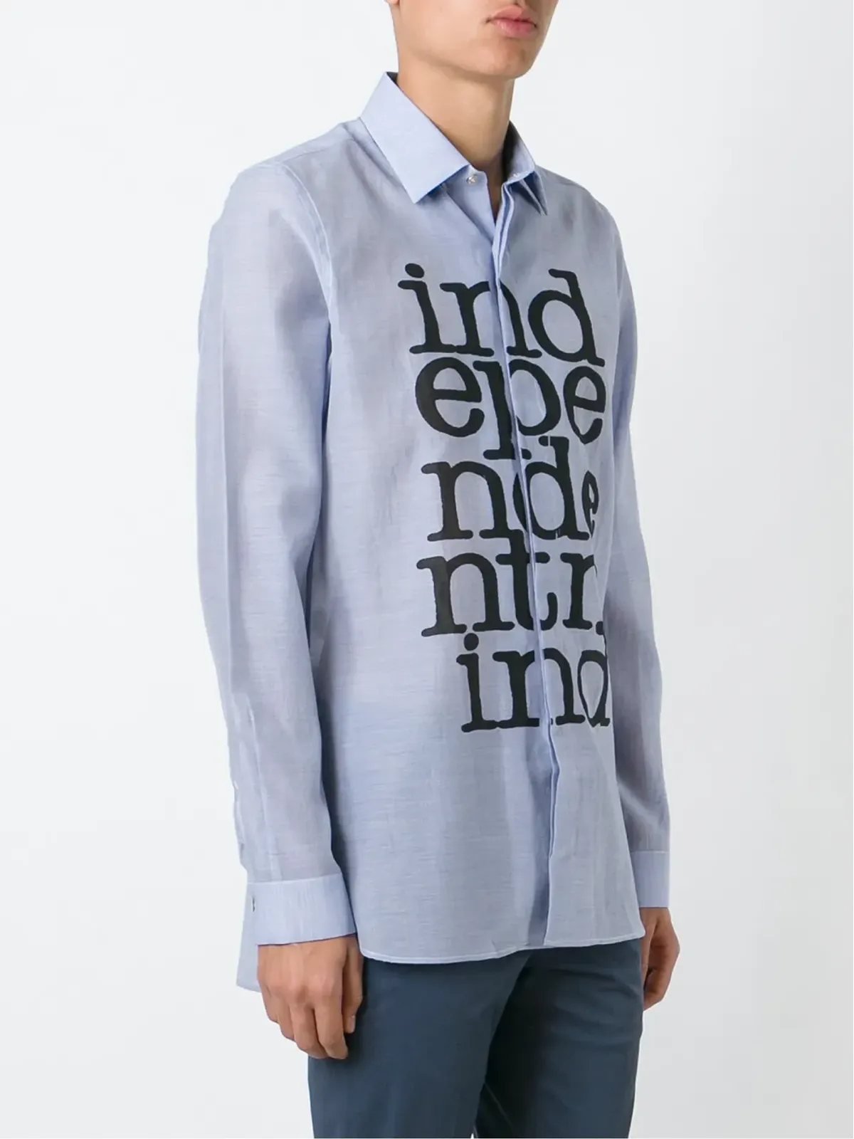 Paul Smith インディペンド・マインド プリント シャツ - 画像3
