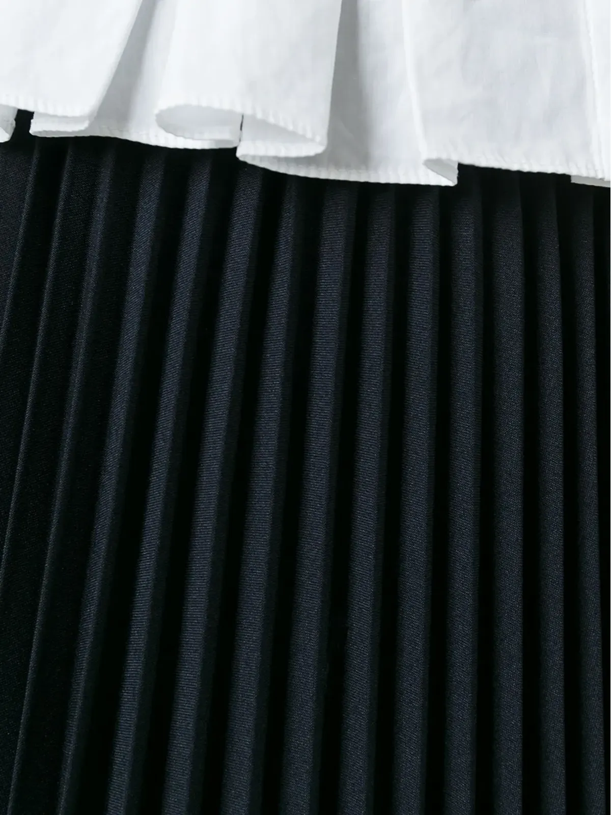 Comme Des Garçons Girl ストレートミディプリーツスカート - 画像5