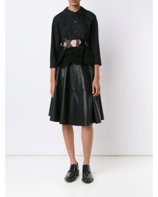 Comme Des Garçons レースアップヘム ブラウス - サムネイル2