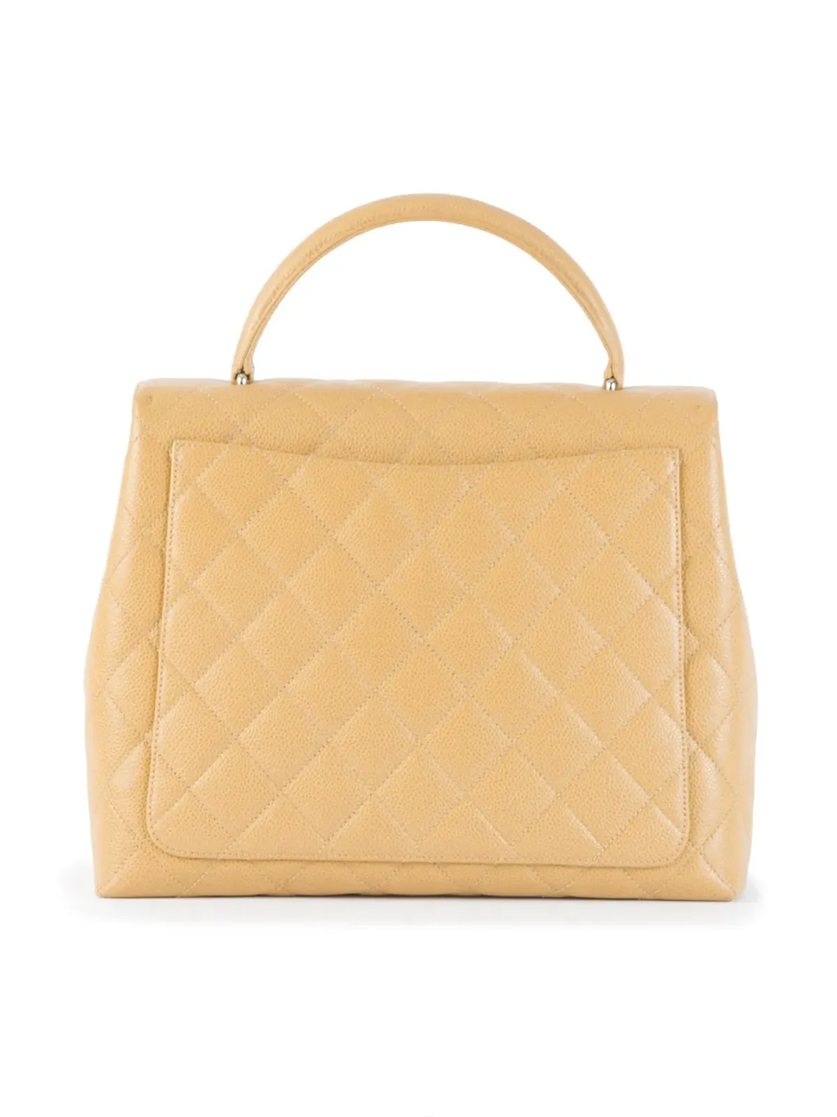 CHANEL Pre-Owned キルテッド・トラペーズ・トート - 画像3