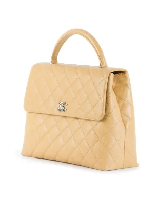 CHANEL Pre-Owned キルテッド・トラペーズ・トート - サムネイル4