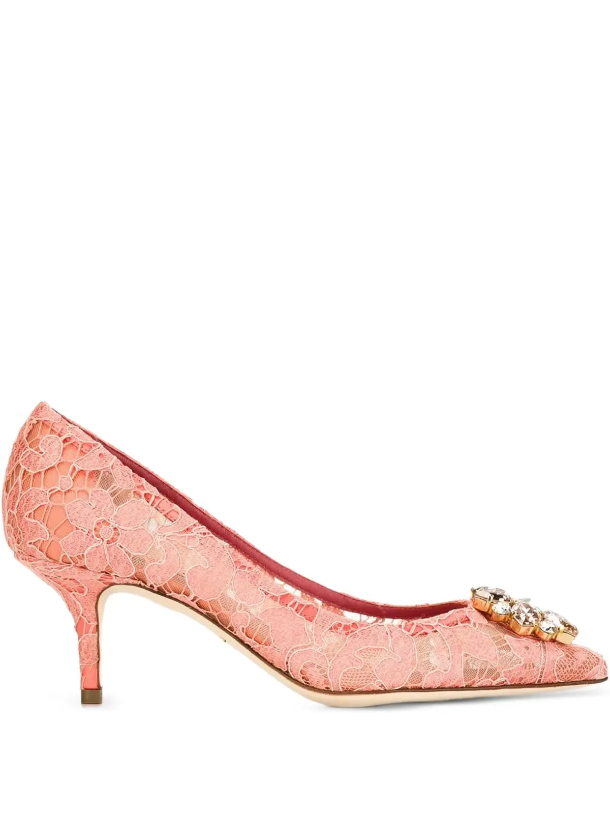 Dolce & Gabbana ベルッチ レース ヒールパンプス - 画像1