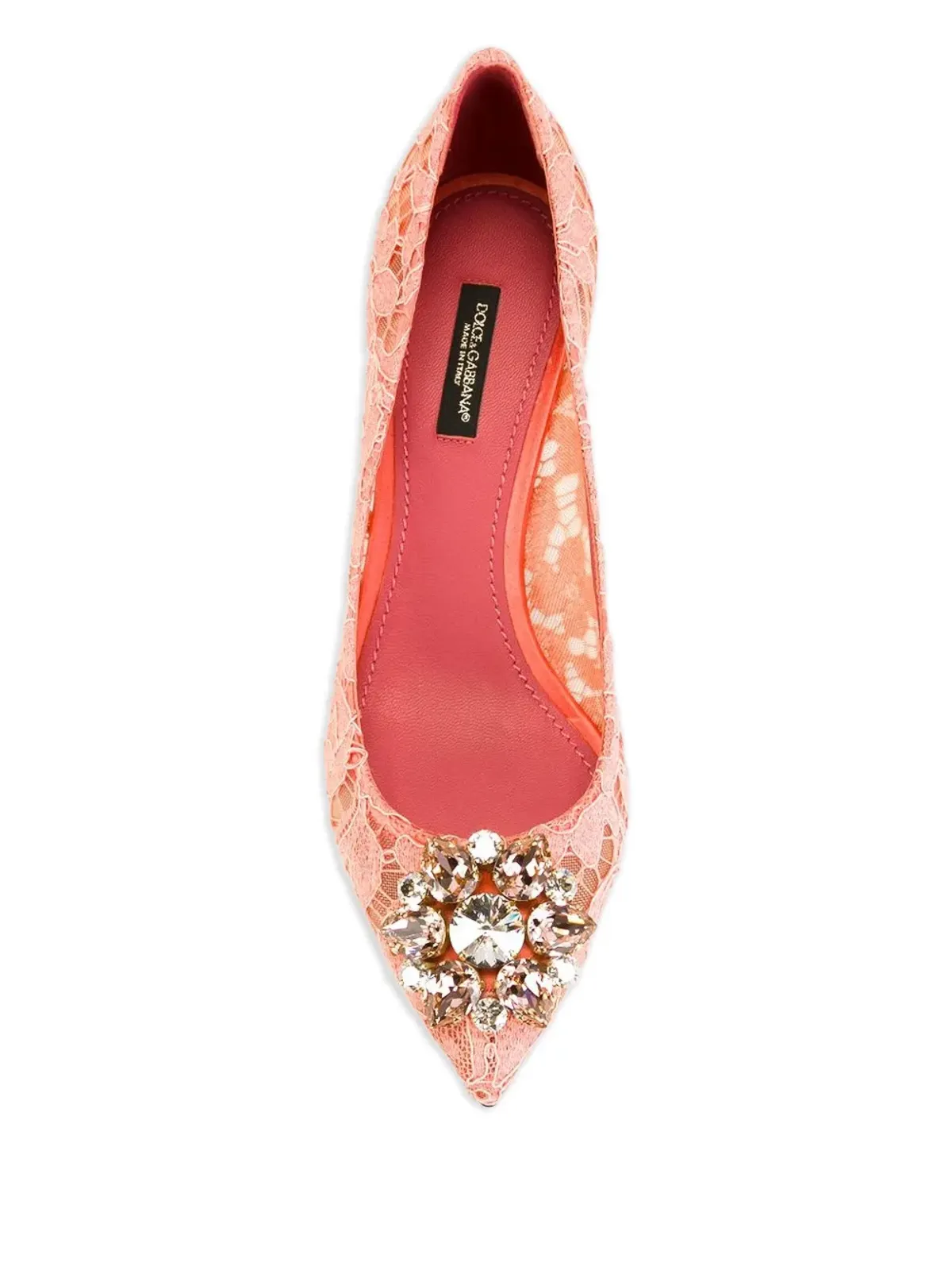 Dolce & Gabbana ベルッチ レース ヒールパンプス - 画像3