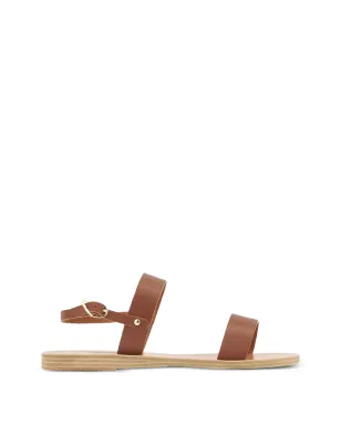 Ancient Greek Sandals クリオ フラットサンダル ブラウン - サムネイル1
