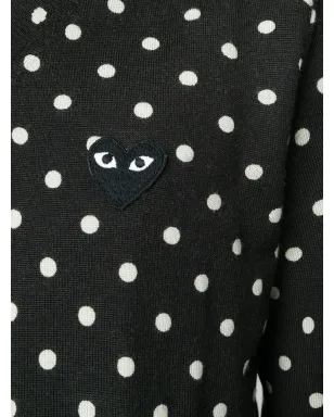 Comme Des Garçons Play ポルカドットジャンパー - サムネイル5