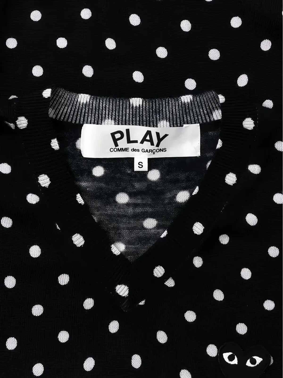 Comme Des Garçons Play ポルカドットジャンパー - 画像3