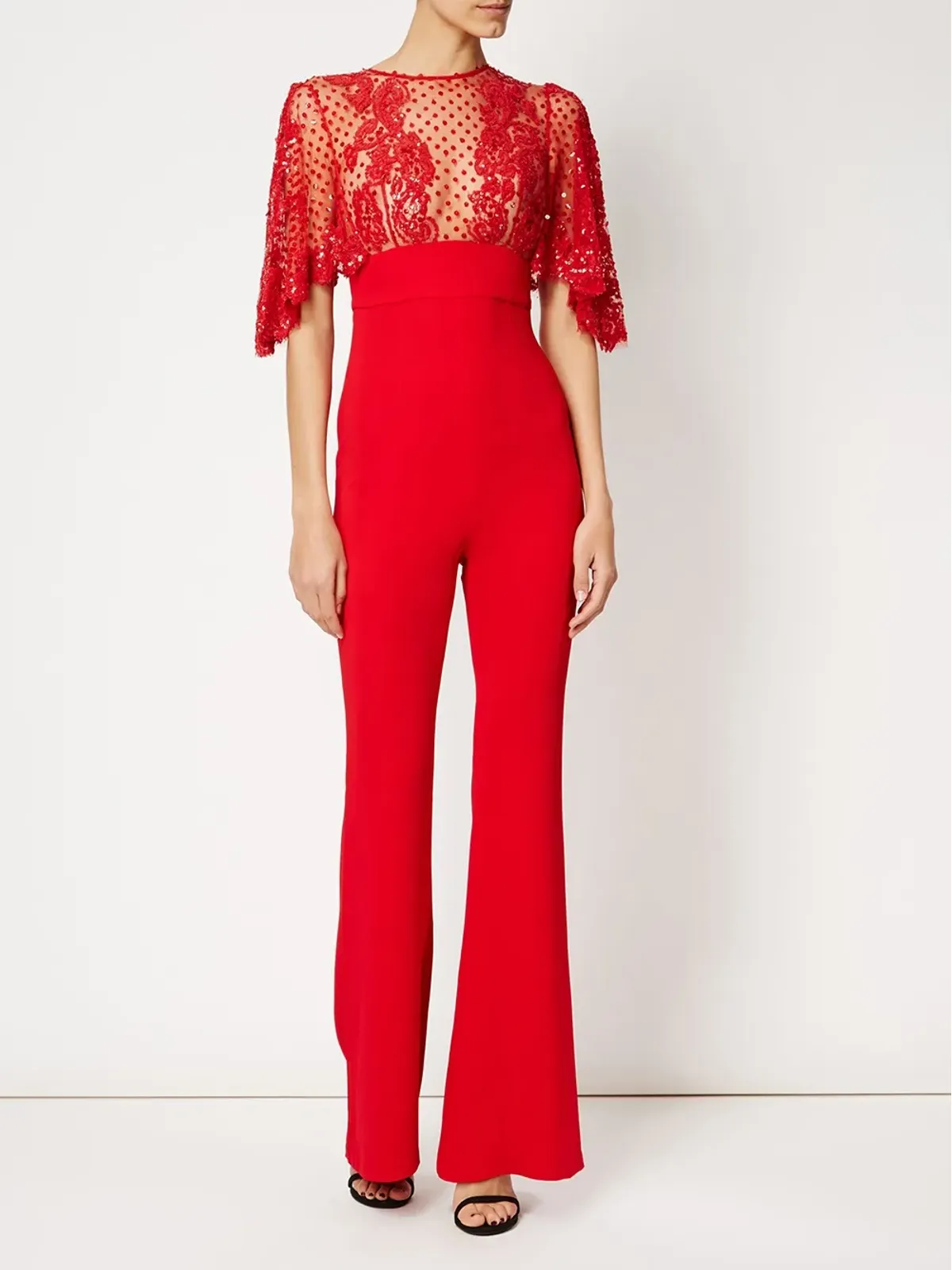 Zuhair Murad 背中開きジャンプスーツ - 画像2