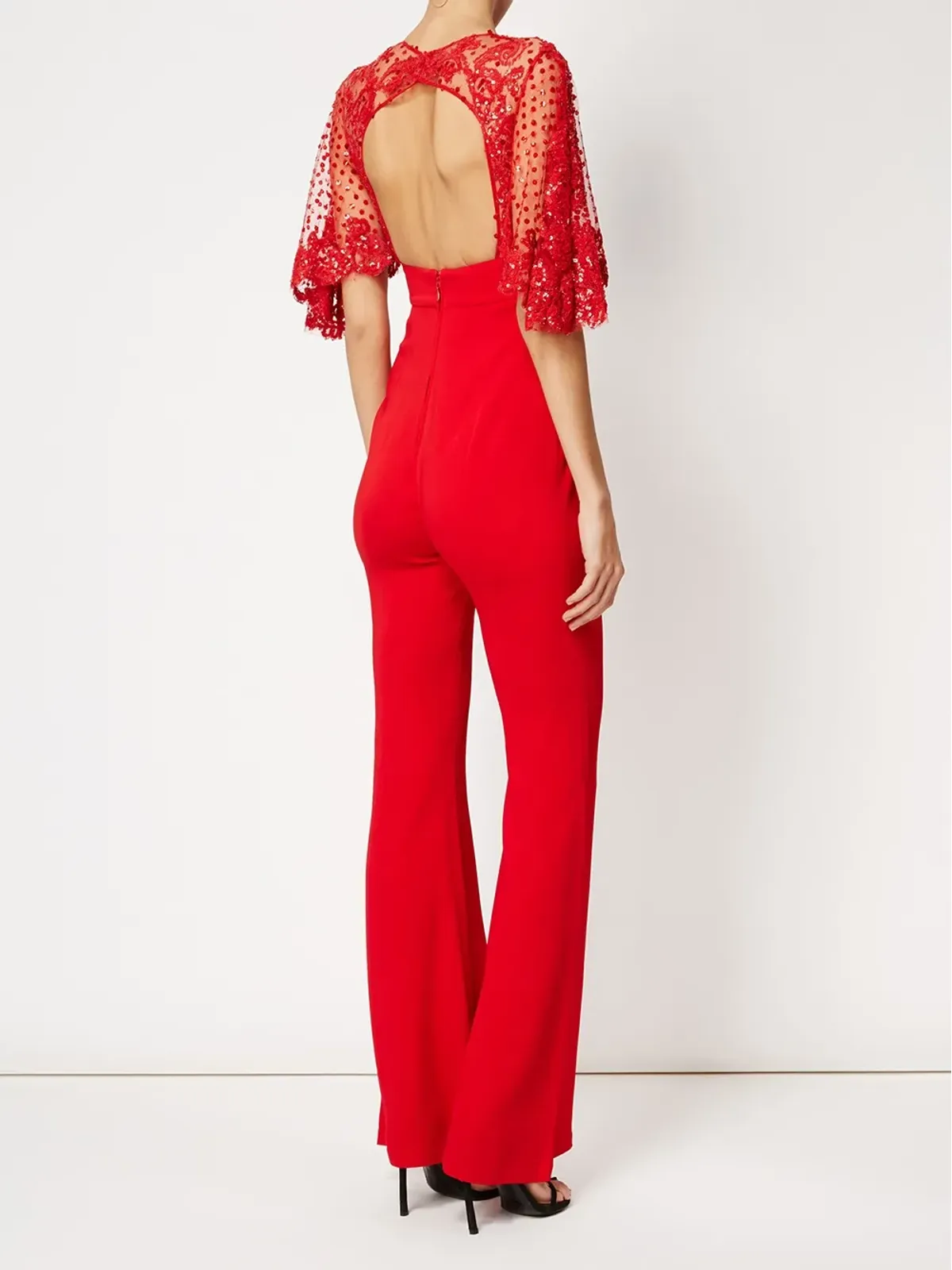 Zuhair Murad 背中開きジャンプスーツ - 画像4