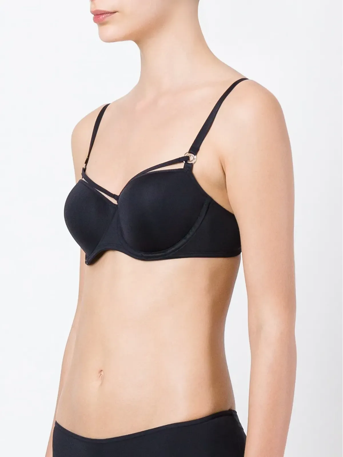Marlies Dekkers スペースオデッセイ バルコニーブラ - ブラック - 画像2