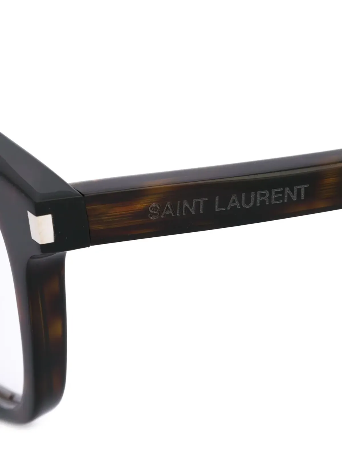 Saint Laurent Eyewear スクエアフレーム眼鏡 - 画像3
