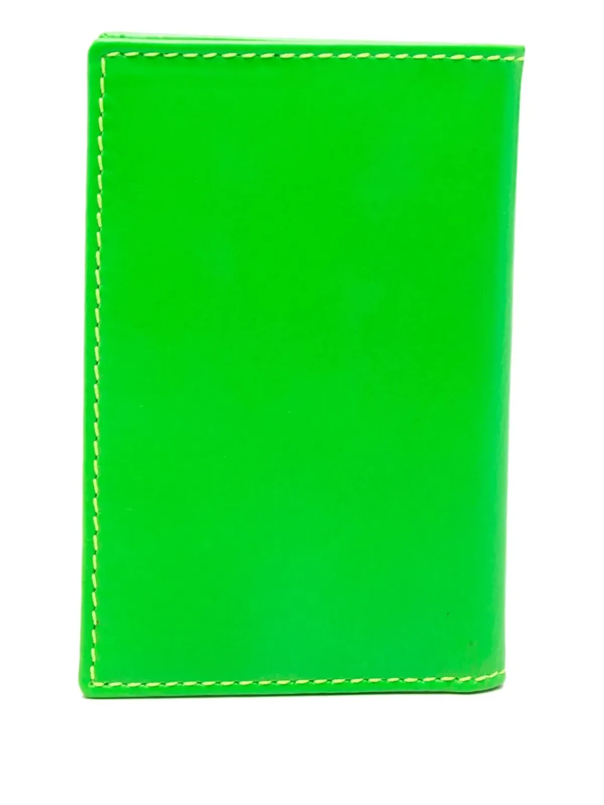 Comme Des Garçons Wallet スーパーフルオ 二つ折り財布 - グリーン - 画像2
