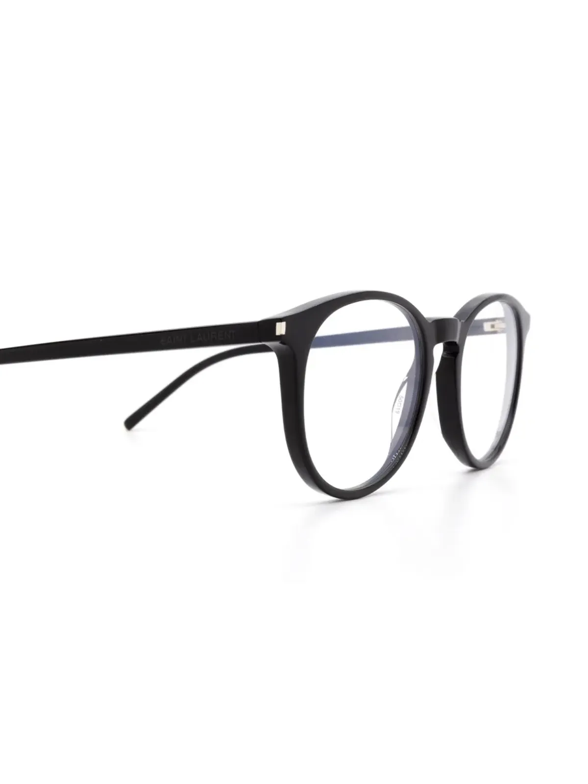 Saint Laurent Eyewear ラウンドフレーム眼鏡 - 画像3