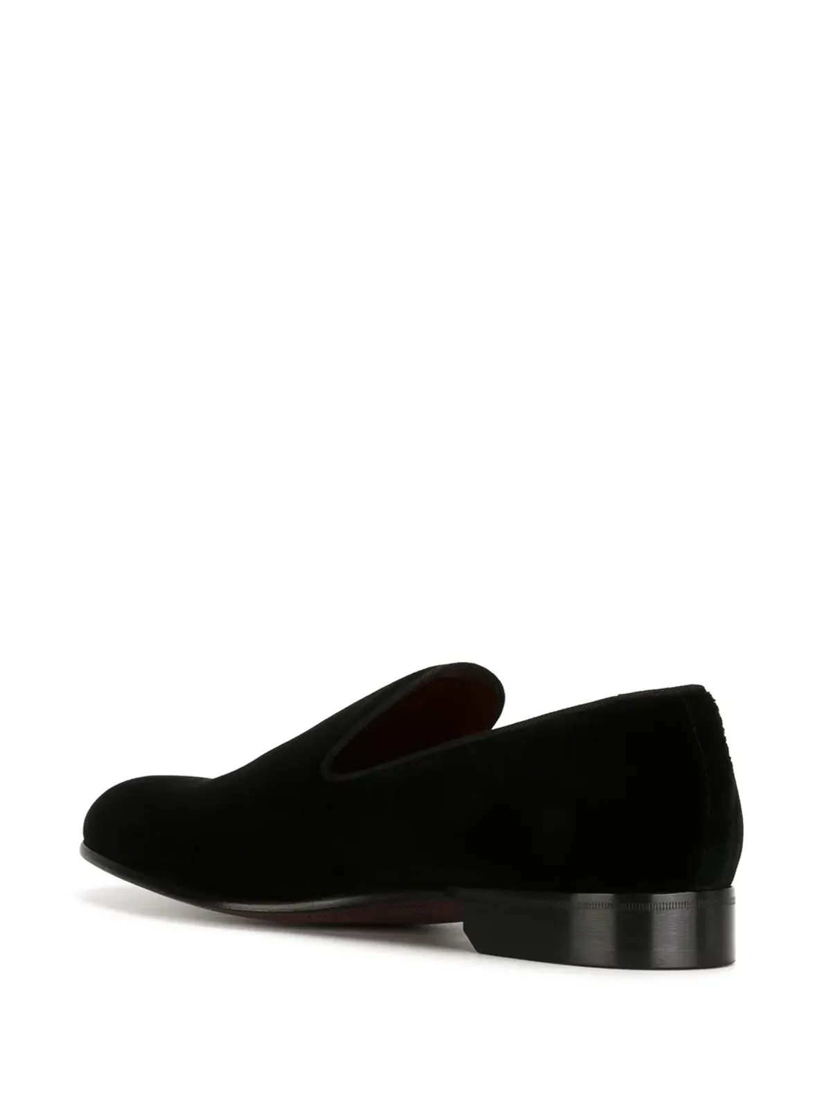 Dolce & Gabbana クラシックベルベットスリッパ - 画像3