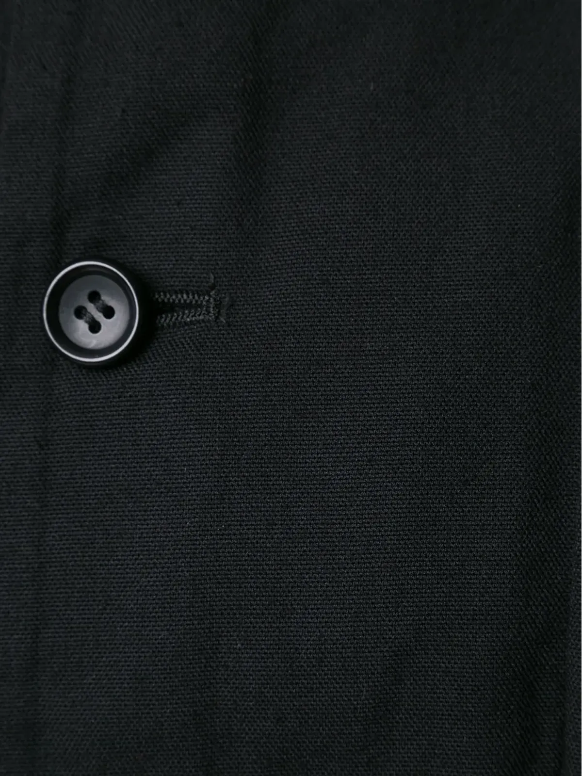 Comme Des Garçons Comme Des Garçons round collar cropped jacket - Black - 画像5