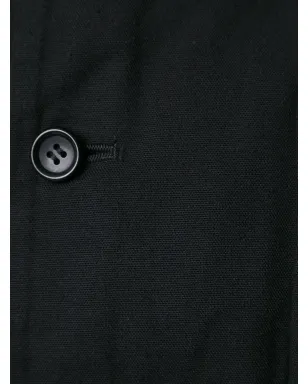 Comme Des Garçons Comme Des Garçons round collar cropped jacket - Black - サムネイル5