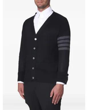 Thom Browne 4-Bar編みニットカーディガン - サムネイル2