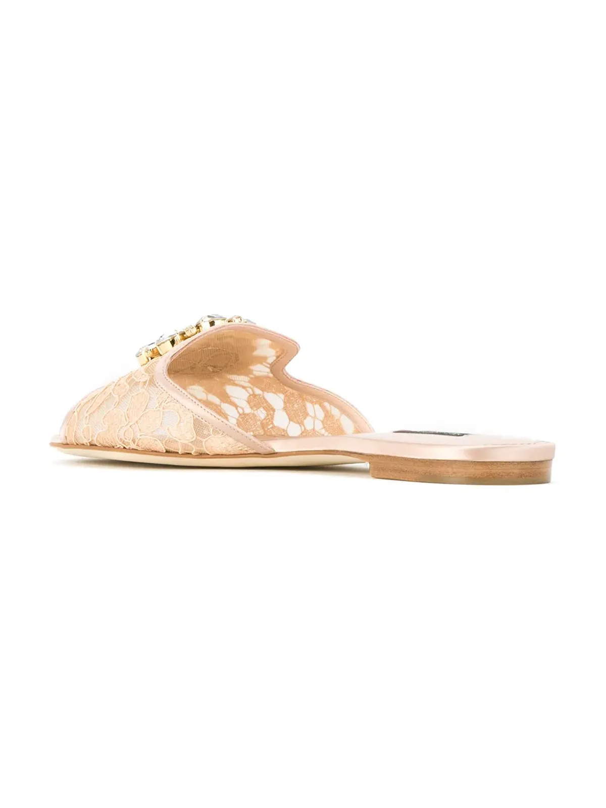 Dolce & Gabbana レインボーレース ブローチ付きサンダル - 画像3