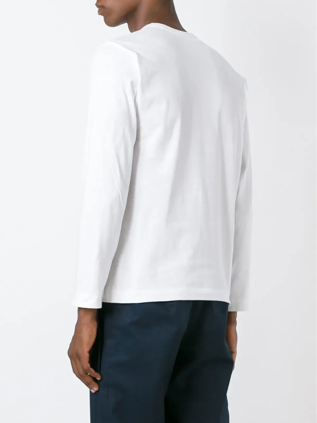 Comme Des Garçons Play ハートロゴ付き長袖Tシャツ - 画像2
