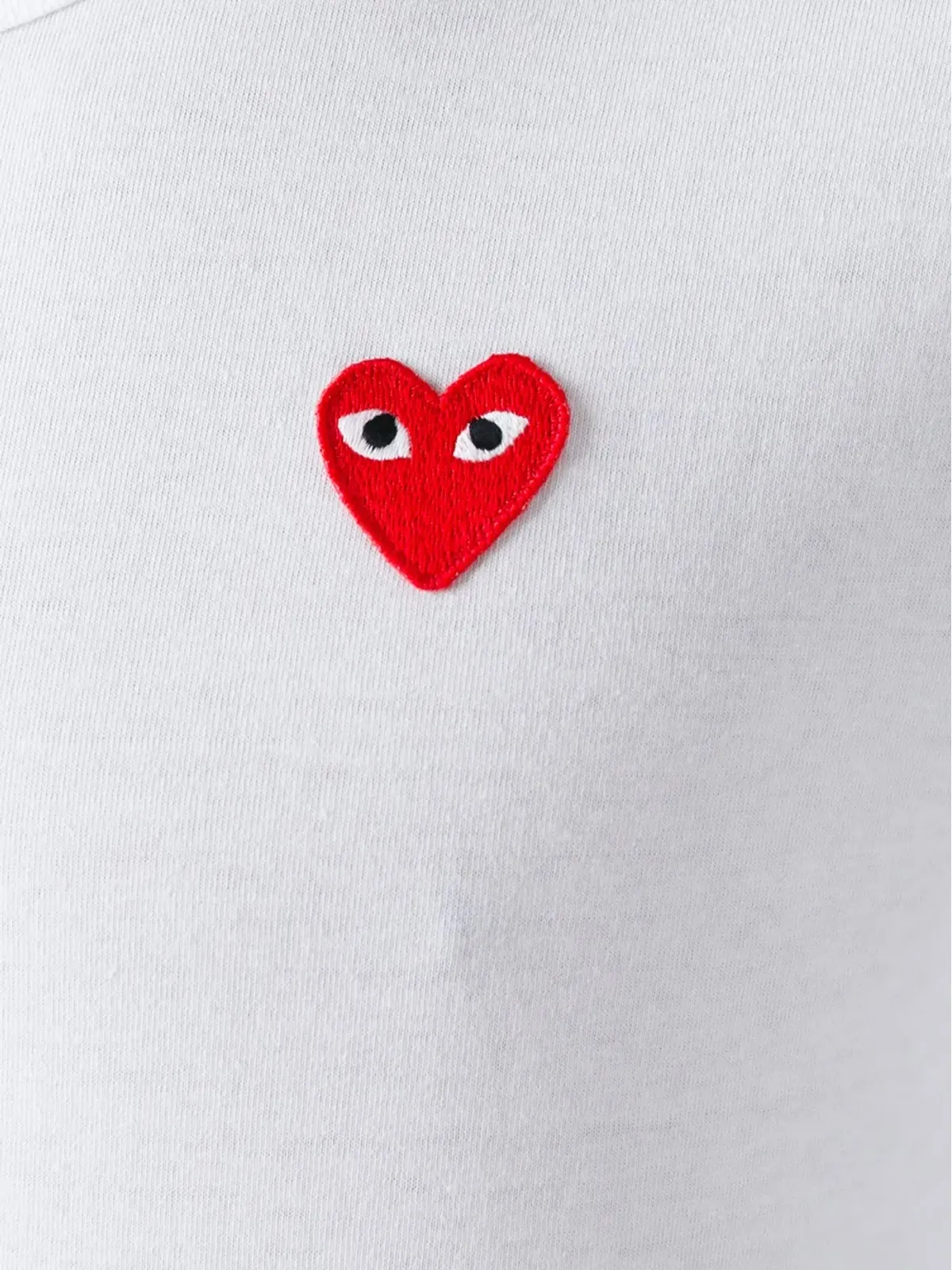 Comme Des Garçons Play ハートロゴ付き長袖Tシャツ - 画像4