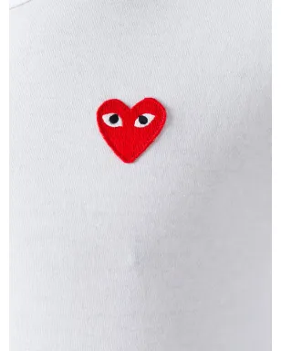 Comme Des Garçons Play ハートロゴ付き長袖Tシャツ - サムネイル4