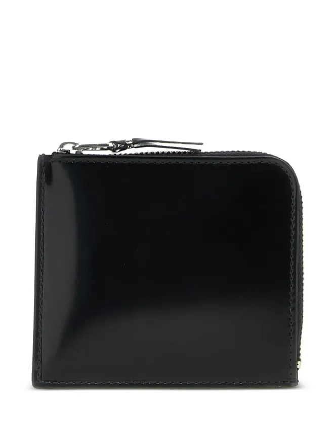 Comme Des Garçons Wallet Comme Des Garçons Wallet グロッシー半ジップウォレットの商品画像