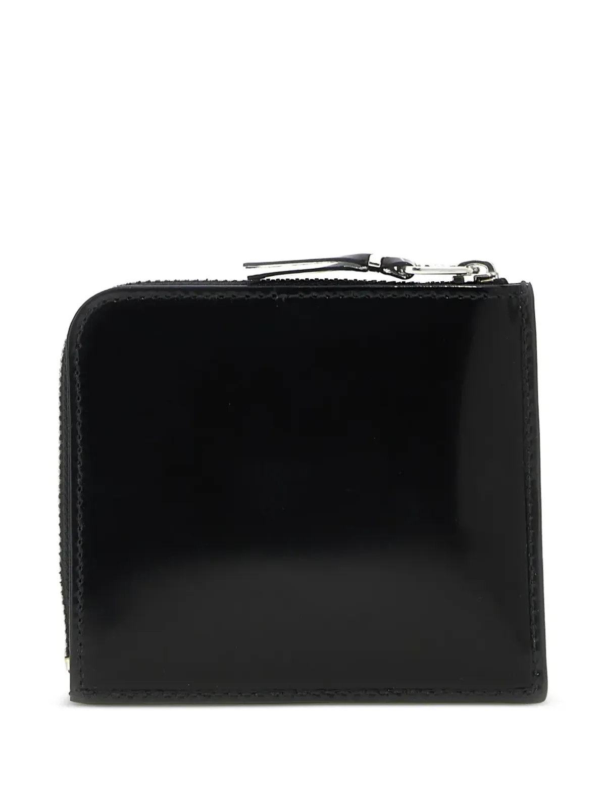 Comme Des Garçons Wallet グロッシー半ジップウォレット - 画像2