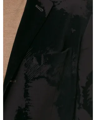 Jean Paul Gaultier Pre-Owned バーンドアウトベルベットジャケット ブラック - サムネイル5