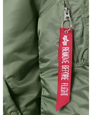 Alpha Industries ファー付き襟のパーカコート - サムネイル5