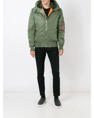 Alpha Industries ファー付き襟のパーカコート - サムネイル2