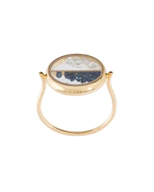 Aurelie Bidermann Chivor ダイヤモンドとサファイアのリング - サムネイル1