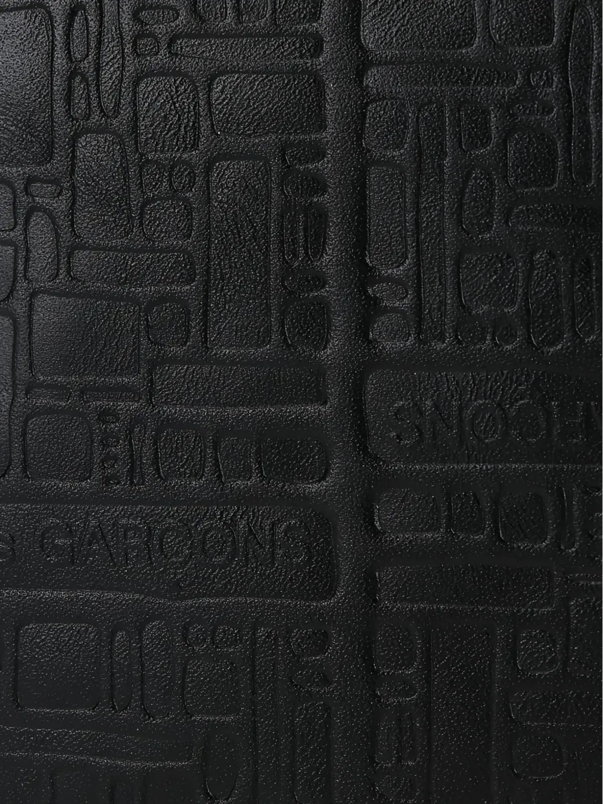 Comme Des Garçons Wallet エンボスレザー パース - 画像5