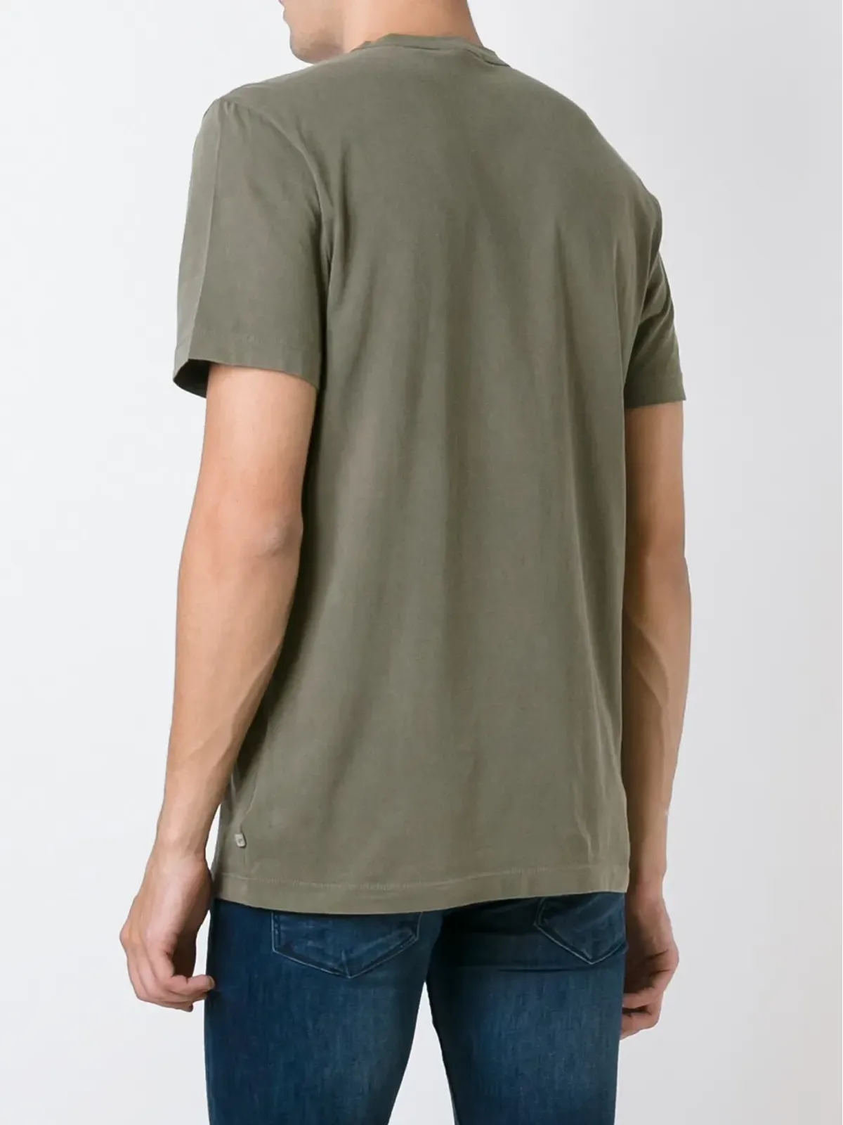 James Perse クルーネックTシャツ グリーン - 画像4