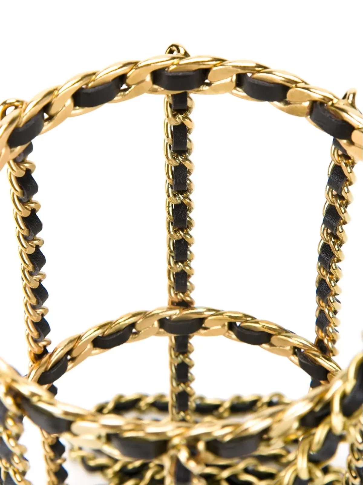 CHANEL Pre-Owned チェーンケージショルダーバッグ - 画像5