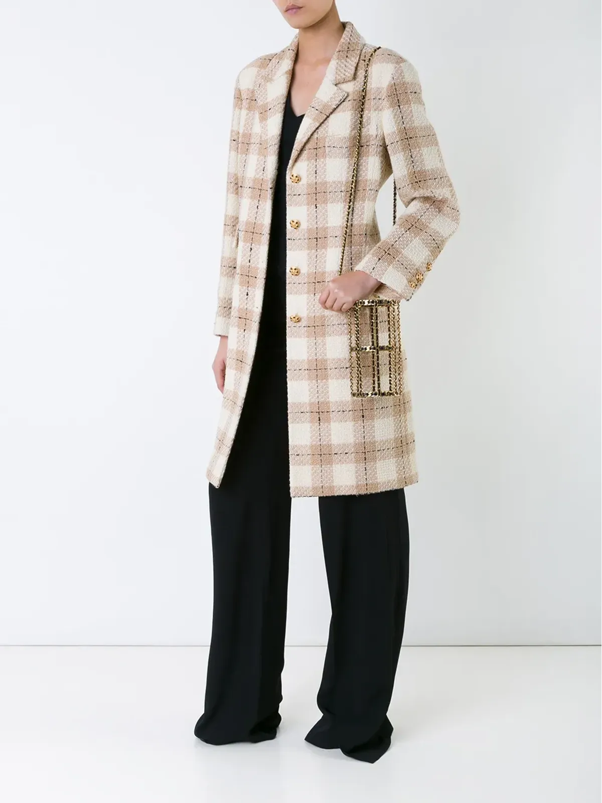 CHANEL Pre-Owned チェーンケージショルダーバッグ - 画像2