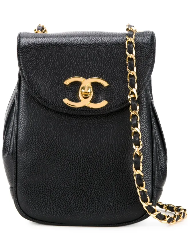 CHANEL Pre-Owned CHANEL ビンテージ フラップクロスボディバッグの商品画像
