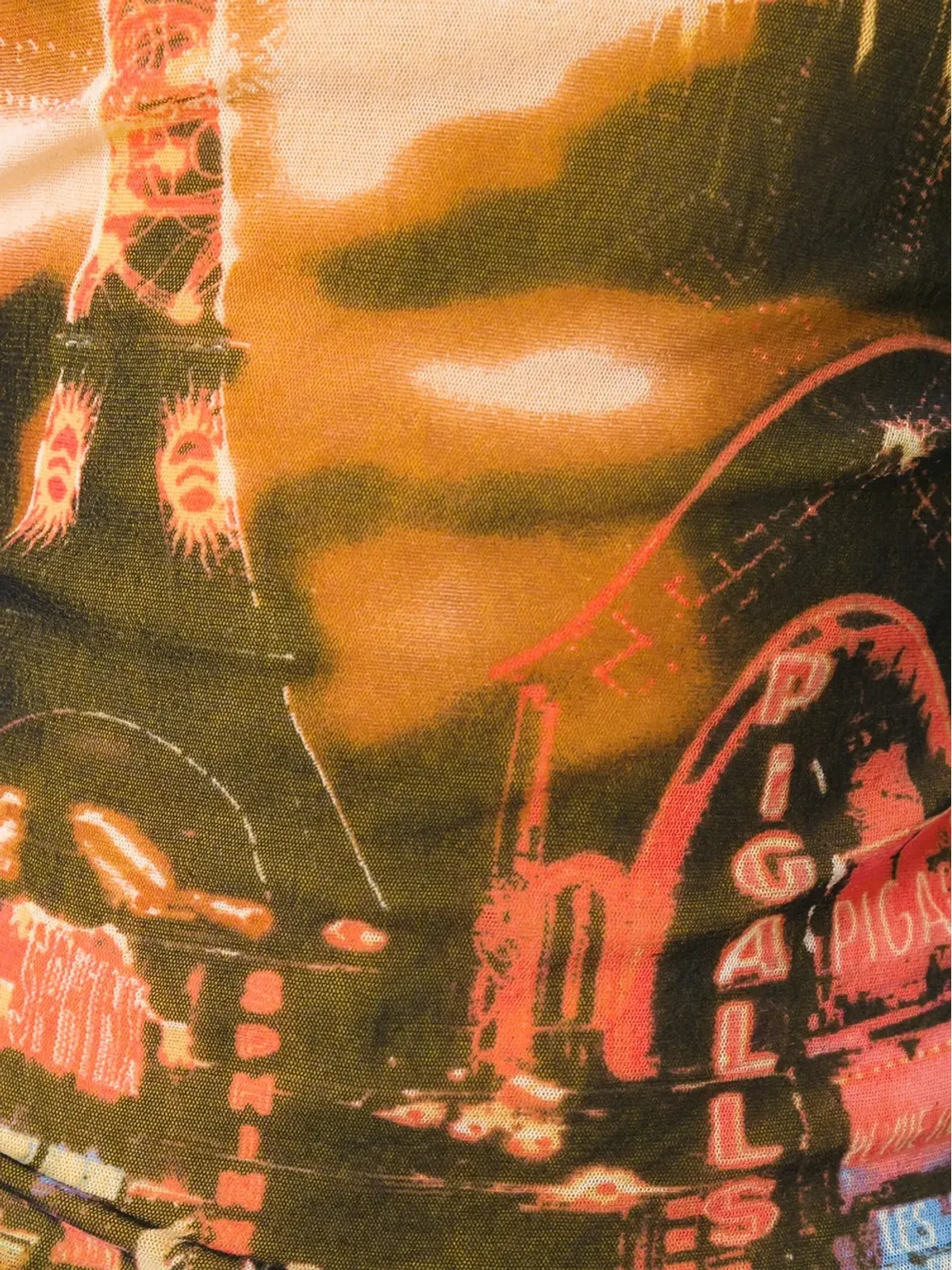 Jean Paul Gaultier Pre-Owned パリプリントトップ - Multicolour - 画像5