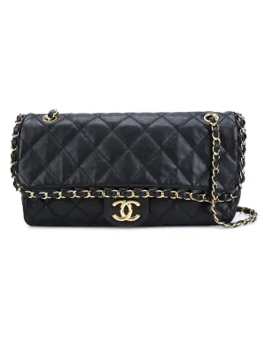 CHANEL ビンテージ Chain Meフラップショルダーバッグ - ブラック - サムネイル1